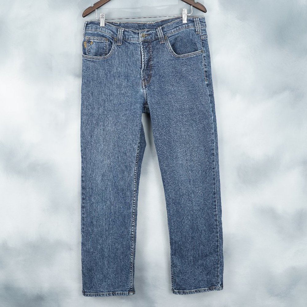 Lois Famous Brand Men's Blue Denim Jeans Pants | Size 36